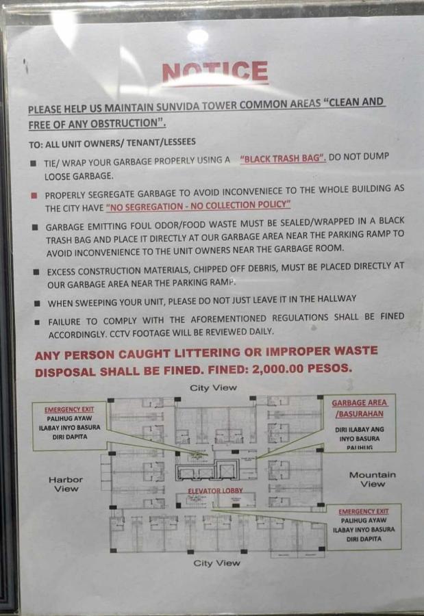 1809 Sunvida Tower Condo Across Sm City セブ市 エクステリア 写真